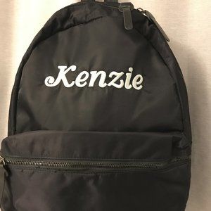 KENZIE BLACK BACKPACK